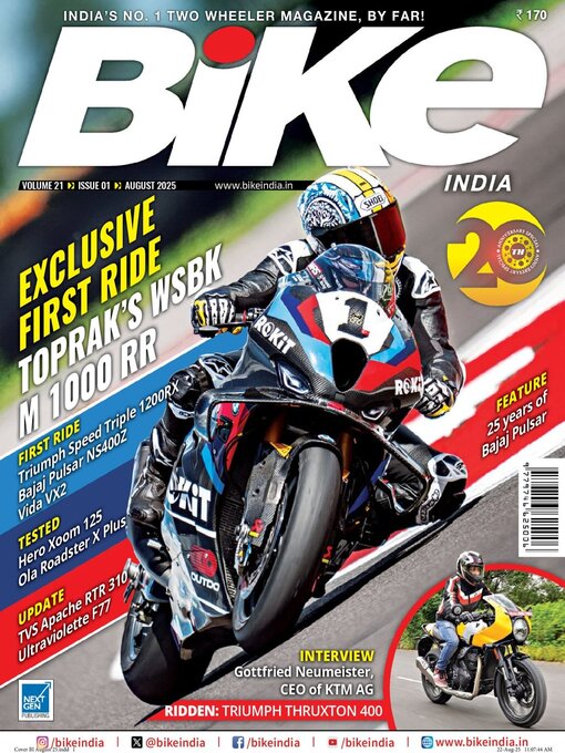 Title details for BIKE India by Next Gen Publishing Limited - Available
